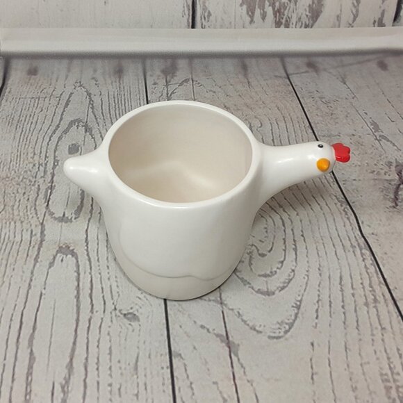 Department Dept 56 French Hen Mug Set Of 4 Country Kitchen Farmhouse 2004 - Picture 5 of 16